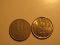 Foreign Coins:  1962 & 1991  Russia/USSR 20 Kopeks