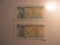 Foreign Currency: Ukraine 3 & 50 unit notes