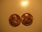 US Coins: 2xBU/Very clean 1960-D pennies