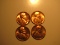 US Coins: 4xBU/Very clean 1968-S pennies