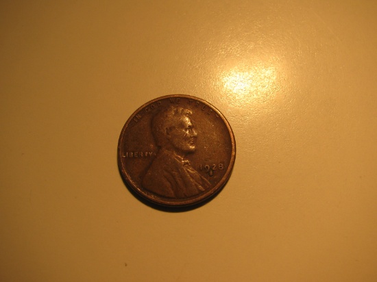 US Coins: 1x1928-S Wheat penny