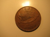 Foreign Coins:  1963 Ireland Pence