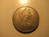 Foreign Coins: 1969 Fiji 20 Cents