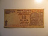 Foreign Currency: India 10 Rupees