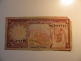 Foreign Currency: Saudi Arabia 1 Riyal