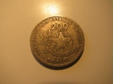 Foreign Coins: Brzail 200 Reis