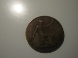 Foreign Coins: 1919 Great Britain Penny