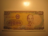 Foreign Currency: 1988 Vietnam 1,00 Dong (Crisp)