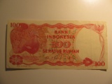 Foreign Currency: Indonesia 100 Rupiah