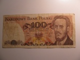 Foreign Currency: 1982 Poland 100 Zlotych