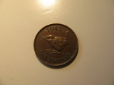 Foreign Coins: WWII 1942 Great Britain Farthing