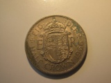 Foreign Coins: 1966 Great Britain Half Crown