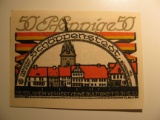 Foreign Currency: 1921 Germany 50 Pfennig Notgeld