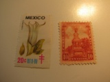 2 Mexico Unused  Stamp(s)