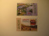 2 Lithuania Unused  Stamp(s)