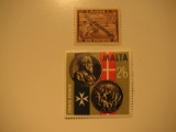 2 Malta Unused  Stamp(s)