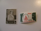 2 Nepal Unused  Stamp(s)