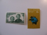 2 New Zealand Unused  Stamp(s)