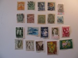 Vintage Used stamps set of: Mexico & Bulgaria