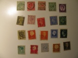 Vintage Used stamps set of: Netherlands & Great Britain