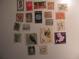 Vintage Used stamps set of: Phillipines & Poland