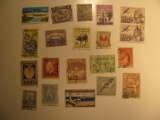 Vintage Used stamps set of: South Africa & Greece