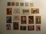 Vintage Used stamps set of: Sweden & Bulgaria