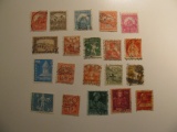 Vintage Used stamps set of: Switzerland & Hungary