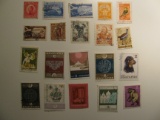 Vintage Used stamps set of: Yugoslavia & Bulgaria