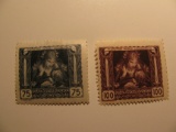 2 Czechoslovakia Unused  Stamp(s)