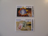 2 Republic of Georgia Unused  Stamp(s)