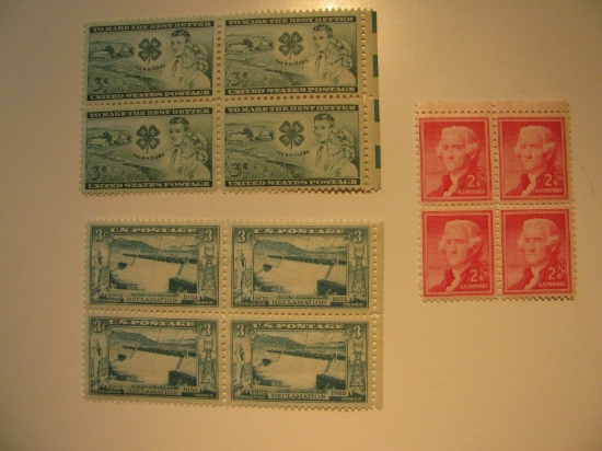 12 Vintage Unused U.S. Stamp(s)