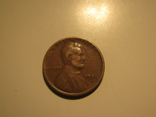 US Coins: 1x1926-D Wheat penny