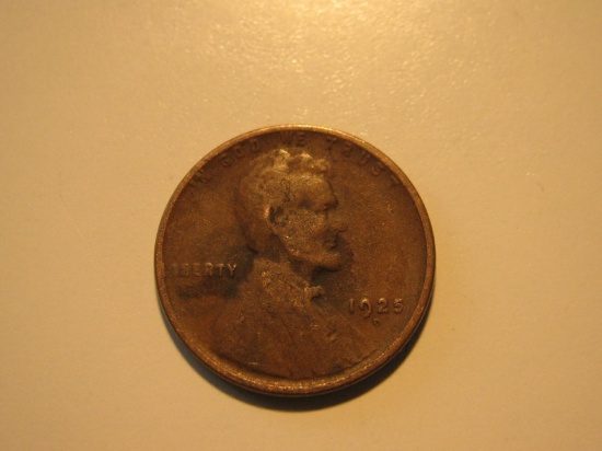 US Coins: 1x1925-D Wheat penny