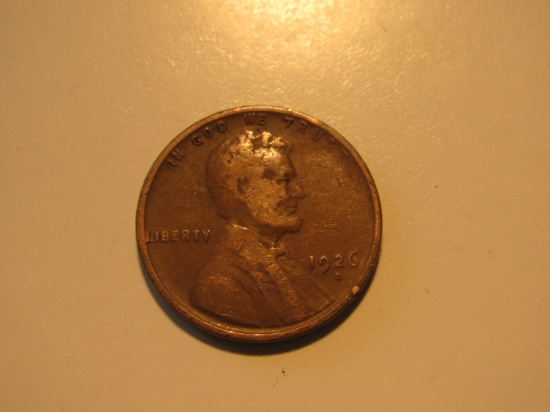 US Coins: 1x1926-D Wheat penny