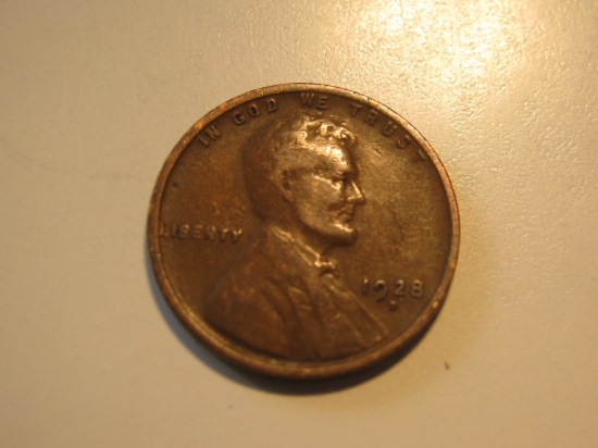 US Coins: 1x1928-D Wheat penny