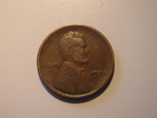 US Coins: 1x1928-D Wheat penny