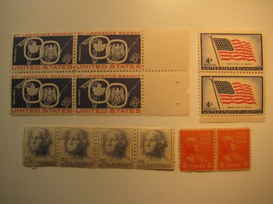 12 Vintage Unused U.S. Stamp(s)