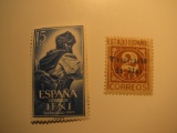 2 Infi Unused  Stamp(s)