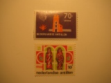 2 Netherlands Antillies Unused  Stamp(s)