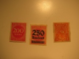 3 Germany  Stamp(s)