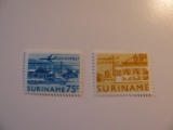 2 Surinam Unused  Stamp(s)