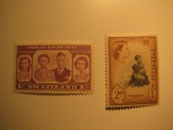 2 Swaziland Unused  Stamp(s)