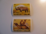 2 United Arab Emirates - Ajman Unused  Stamp(s)