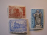 3 Greece Unused  Stamp(s)