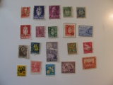 Vintage Used stamps set of: New Zealnd & norway