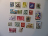 Vintage Used stamps set of: Misc. Countries