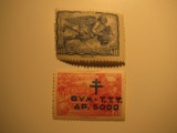 2 Greece Unused  Stamp(s)