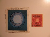 2 Cuba Unused  Stamp(s)