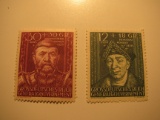 2 Germany Unused  Stamp(s)